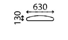 Szyba tylna dolna Kubota U25-3
