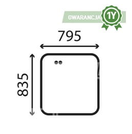 Szyba przednia Bobcat E16