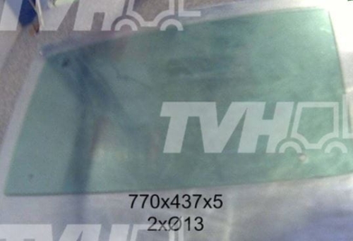 Szyba przednia dolna Kubota U25-3