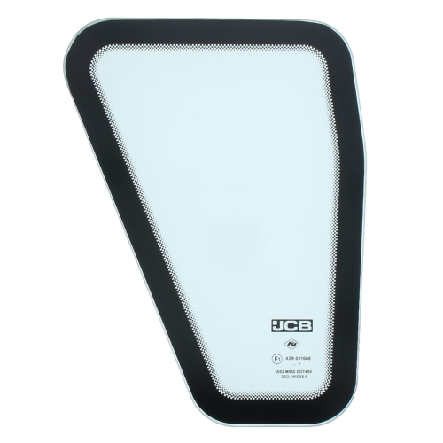 Szyba drzwi boczna dolna JCB 85Z-1
